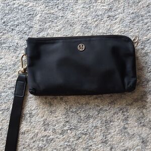 Black Lululemon wristlet